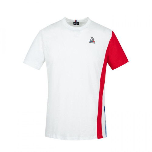 Le coq sportif - Tee-shirt unisexe TRI SS N°1 M rouge - Mode homme
