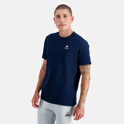 Le coq sportif - T-shirt Homme ESS SS N°4 M Bleu - Le coq sportif
