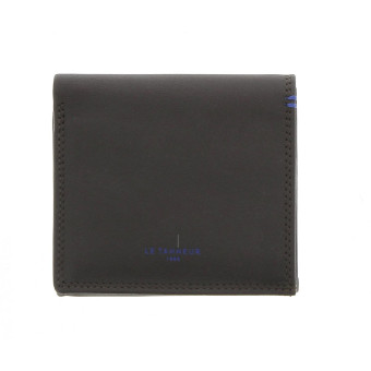 Le Tanneur - Portefeuille logoté cuir noir - Le Tanneur - Porte cartes portefeuille homme