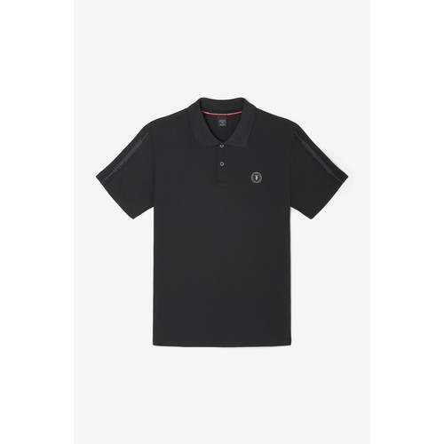 Le Temps des Cerises - Polo CLAB - T shirt noir homme