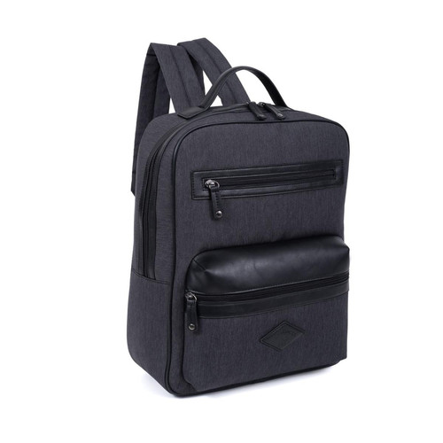 Lee Cooper Maroquinerie - Sac à dos 13\'\' & A4 gris - Maroquinerie homme