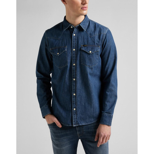Lee - Chemise à Manches Longues Homme REGULAR WESTERN - - Chemise homme