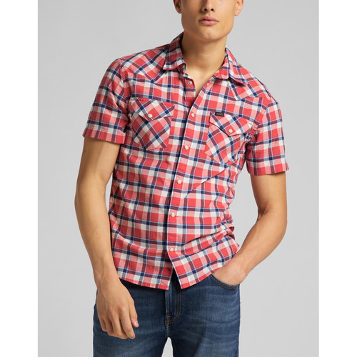 Lee - Chemise rouge SS Western - Chemise homme