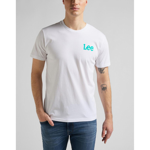 Lee - T-Shirt Homme WOBBLY LOGO TEE - Sous vetement homme
