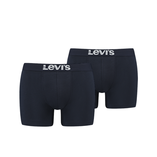 Levi's Underwear - Lot de 2 boxers Bleu Marine - Sous vetement levis homme