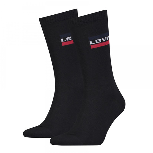 Levi's Underwear - Lot de 2 paires de chaussettes unisexe - Soldes Mencorner