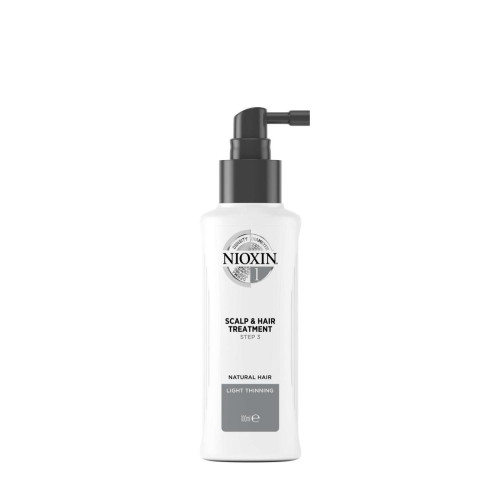 Nioxin - Soin System 1 - Cuir chevelu & cheveux normaux à fins - Produit chute cheveux homme