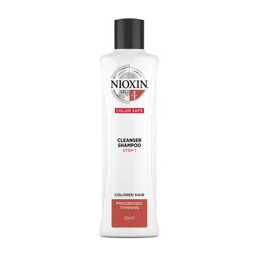 Nioxin - Shampooing densifiant System 4 - Cheveux très fins colorés - Shampoing homme