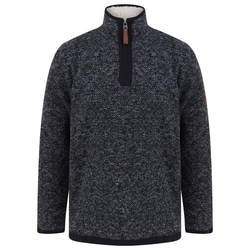 Nothern Expo - Sweat polaire demi zip homme - anthracite - Mode pour Homme Soldes