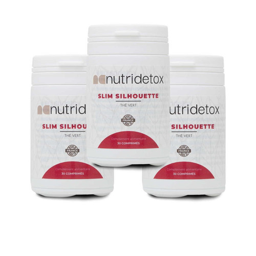 Nutridetox - Slim Silhouette - X3 - Produit minceur homme sportif