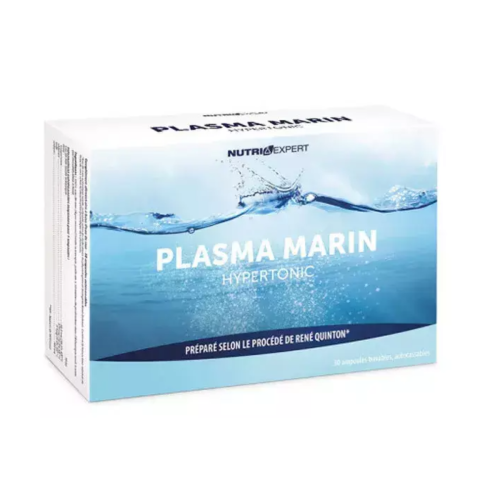 Nutri-expert - Plasma Marin Hypertonic - 30 ampoules - Complements alimentaires minceur