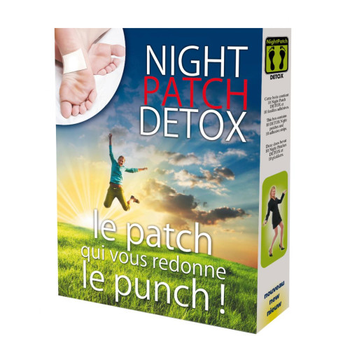 Nutri-expert - Night Patch Detox - Elimine les Impuretés en Dormant - Produit bien etre sante