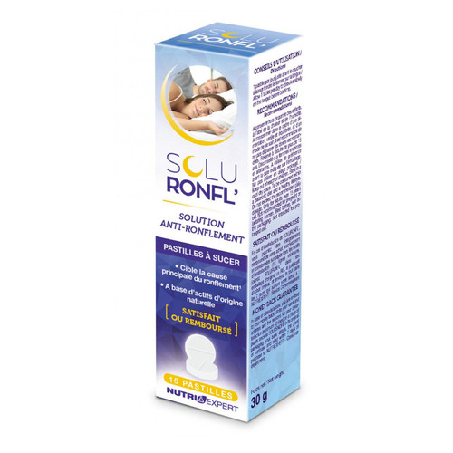 Nutri-expert - Cure Express Anti-Ronflements - PASTILLE - Produit sommeil vitalite energie