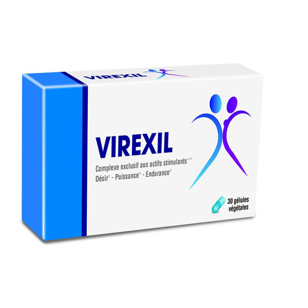 Virexil -Stimulateur Désir- Puissance - Endurance NUTRIEXPERT