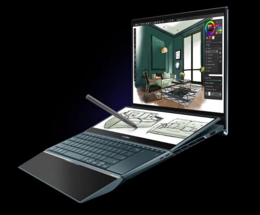 ordi portable creator zenbook pro duo ergonomie garantie