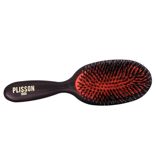 Plisson - Brosse Noire En Poils De Sanglier Et Nylon - Rasage plisson homme