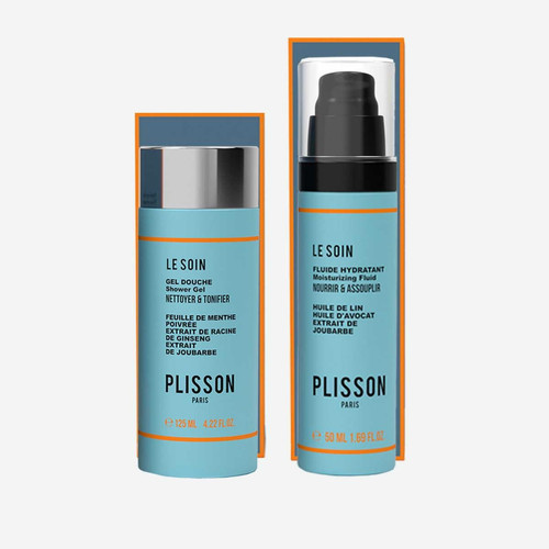 Plisson - Duo L\'Irrésistible (Gel Douche 3-en-1 & Fluide Hydratant) - Nouveautés Mode et Beauté