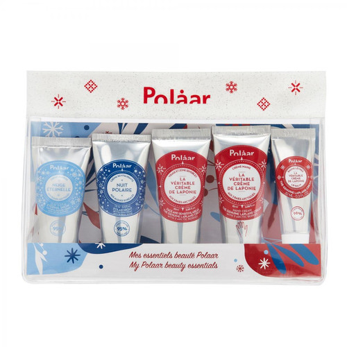 Polaar - Coffret Maxi Trousse Kit 5 Produits - Manucure pedicure