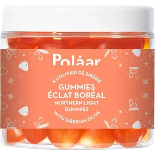 Polaar - Gummies belle peau - Eclat Boréal à l’Olivier de Sibérie - Gommage masque visage homme