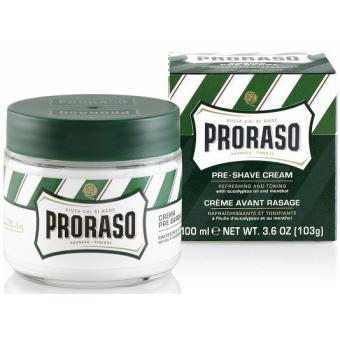 Proraso - Crème Avant Rasage 100ml Refresh - Produit de rasage