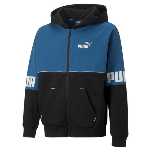 Puma - Sweatshirt garcon en coton bicolore PWR CLB - Nouveautés Mode HOMME