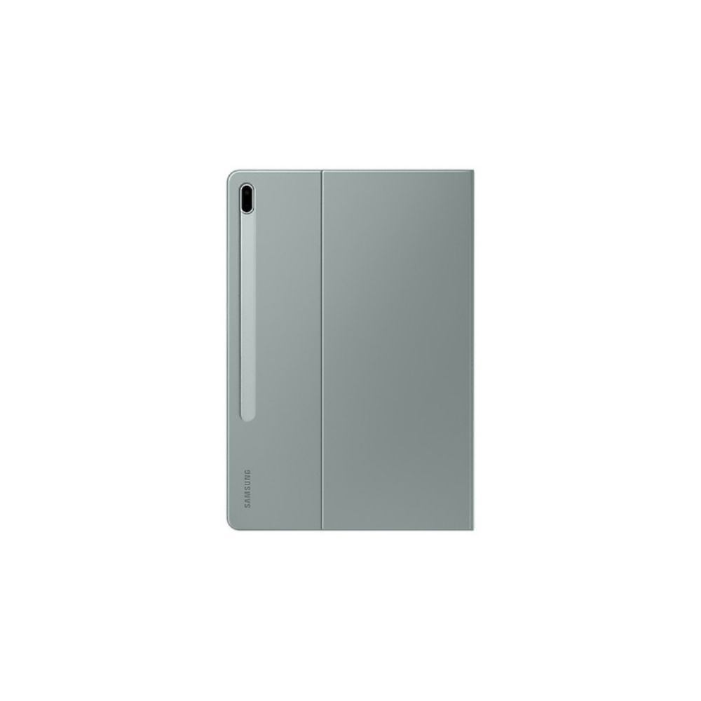 Book Cover Galaxy Tab S7+ / S7+ Lite - Gris Clair design elegant et compact
