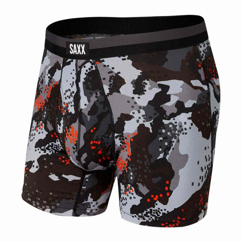 Saxx - Boxer - Saxx - Sport Mesh Noir - Saxx underwear