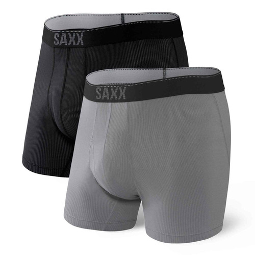 Saxx - Lot de 2 boxers Quest - Multicolore Saxx - Saxx underwear
