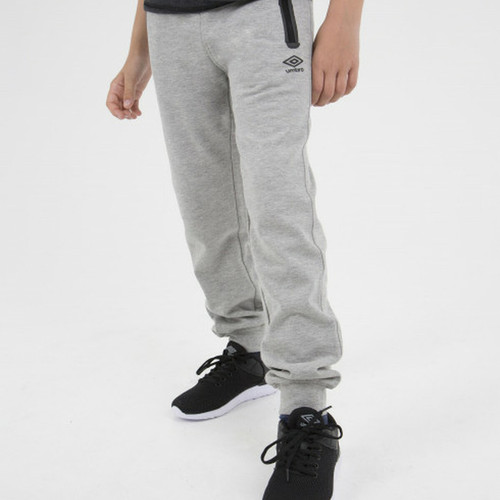 Umbro - Pantalon en coton gris pour homme  - Umbro