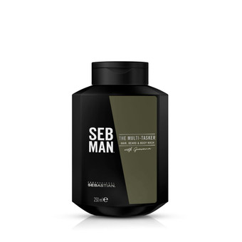Sebman - The MultiTasker 3 en 1 Gel nettoyant corps cheveux et barbe - Gels douches savons