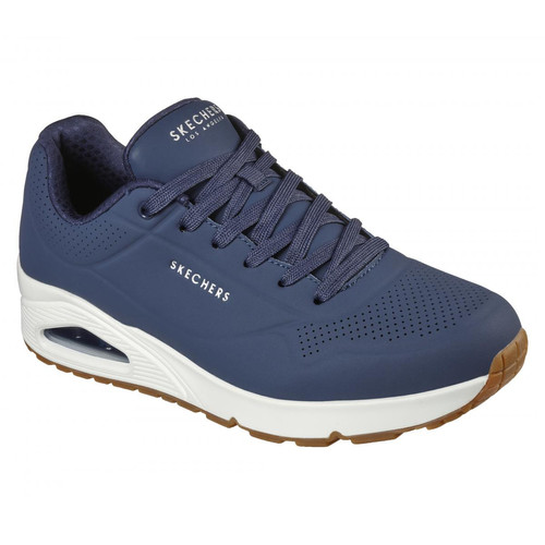 Skechers - Baskets homme UNO - STAND ON AIR marine - Promotions Mode HOMME