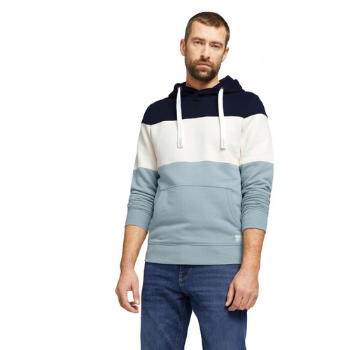 Tom Tailor - Sweatshirt à rayures - Pull gilet sweatshirt homme