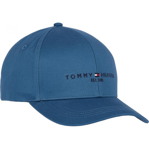 Tommy Hilfiger Maroquinerie - Casquette en coton bleue - Accessoire mode homme