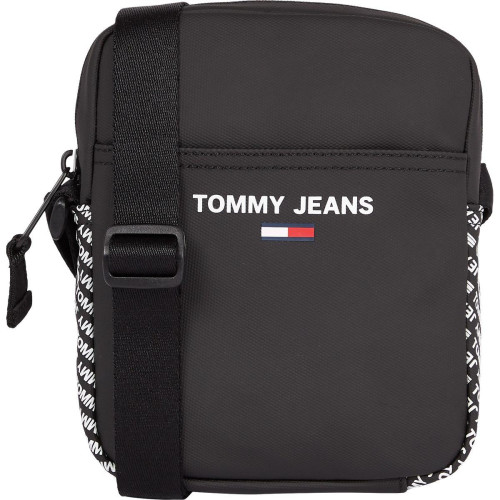 Tommy Hilfiger Maroquinerie - Sacoche bandoulière avec poche noire - Tommy hilfiger underwear maroquinerie