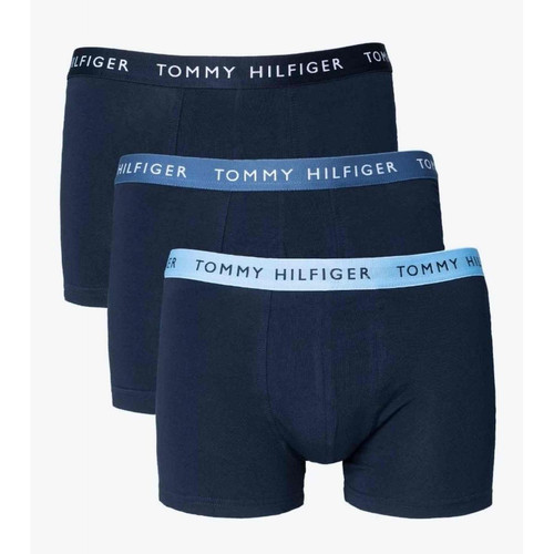 Tommy Hilfiger Underwear - Pack de 3 boxers logotés - ceinture élastique - Soldes Mencorner