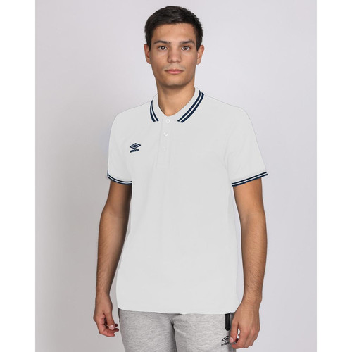 Polo Manches Courtes Homme Blanc