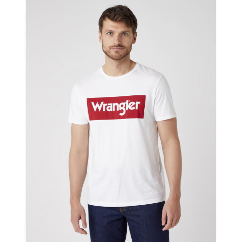 Wrangler - Tee-shirt SS Logo Tee - Wrangler Vêtements Homme